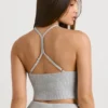Débardeur en maille épaisse, gris chiné Débardeur en maille épaisse, gris chiné
