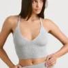 Débardeur en maille épaisse, gris chiné Débardeur en maille épaisse, gris chiné