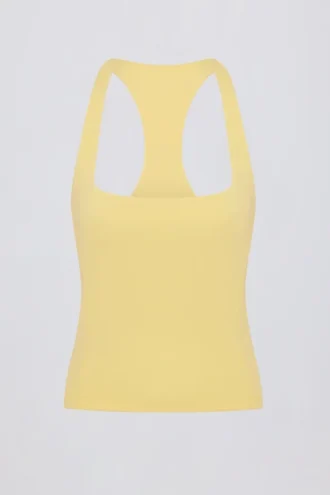 Débardeur Soft Active à dos nageur, couleur citron