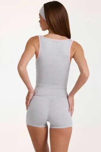 Débardeur Soft Active en gris chiné