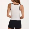 Débardeur Soft Active en marbré ivoire Débardeur Soft Active en marbré ivoire