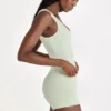 Débardeur Soft Active en marl sauge Débardeur Soft Active en marl sauge