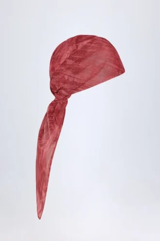 Foulard Ventura à imprimé rouge