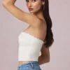 Hania : caraco en modal à broderie anglaise, blanc Hania : caraco en modal à broderie anglaise, blanc