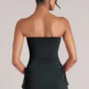 Haut bandeau long Leni en noir