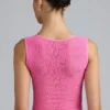 Haut à col haut et lacets décorés Gracie, rose bubblegum Haut à col haut et lacets décorés Gracie, rose bubblegum