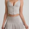 Haut corset dos nu Lotta en écru Haut corset dos nu Lotta en écru