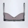 Haut de bikini à armatures Aluna, imprimé argent Haut de bikini à armatures Aluna, imprimé argent