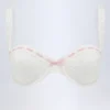 Haut de bikini balconnet à armatures Ravello en broderie anglaise, blanc Haut de bikini balconnet à armatures Ravello en broderie anglaise, blanc