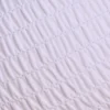 Haut de bikini bandeau à bretelles Crinkle Swim en blanc Haut de bikini bandeau à bretelles Crinkle Swim en blanc