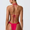 Bas de bikini Pensacola Cheeky en rose framboise