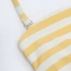 Haut de bikini multi-positions Cascais en citron Haut de bikini multi-positions Cascais en citron