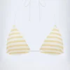 Haut de bikini triangle Kotor en jaune citron Haut de bikini triangle Kotor en jaune citron