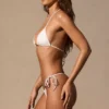Haut de bikini triangle Lilou en blanc Haut de bikini triangle Lilou en blanc