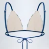 Haut de bikini triangle Montauk en bleu marine Haut de bikini triangle Montauk en bleu marine