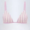 Haut de bikini triangle Montauk en mauve Haut de bikini triangle Montauk en mauve
