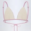 Haut de bikini triangle Montauk en mauve Haut de bikini triangle Montauk en mauve