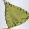 Haut de bikini triangle Palmilla en vert olive Haut de bikini triangle Palmilla en vert olive