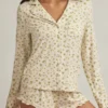 Haut de pyjama à manches longues Mirae en modal, imprimé citron Haut de pyjama à manches longues Mirae en modal, imprimé citron
