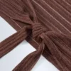Haut à encolure plongeante et dos nu, couleur bronze Haut à encolure plongeante et dos nu, couleur bronze