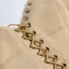Haut à lacets Bela, couleur beige Haut à lacets Bela, couleur beige