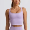 Haut long sans coutures Super Sculpt, couleur lilas tendre Haut long sans coutures Super Sculpt, couleur lilas tendre