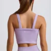 Haut long sans coutures Super Sculpt, couleur lilas tendre Haut long sans coutures Super Sculpt, couleur lilas tendre