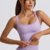 Haut long sans coutures Super Sculpt, couleur lilas tendre Haut long sans coutures Super Sculpt, couleur lilas tendre