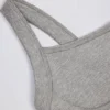 Haut long sans coutures Super Sculpt en gris chiné Haut long sans coutures Super Sculpt en gris chiné