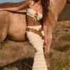 Jupe longue à volants Naima taille moyenne, couleur ivoire Jupe longue à volants Naima taille moyenne, couleur ivoire