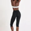 Legging capri Soft Active en noir Legging capri Soft Active en noir