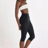 Legging capri Soft Active en noir Legging capri Soft Active en noir