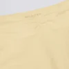 Legging froncé en jersey brossé à taille mi-haute en marl citron