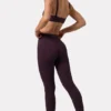 Legging froncé Soft Active couleur prune Legging froncé Soft Active couleur prune