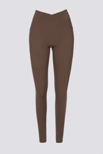 Legging long Soft Active couleur cacao