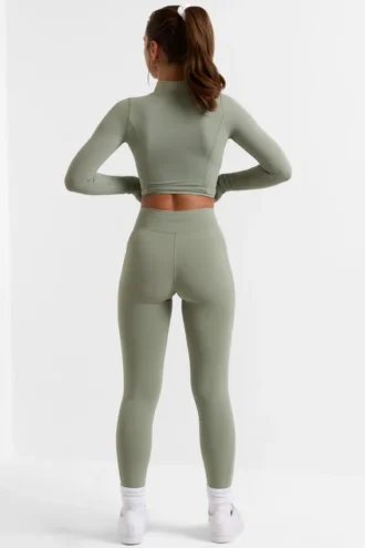 Legging long Soft Active vert bambou