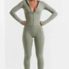 Legging long Soft Active vert bambou Legging long Soft Active vert bambou