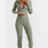 Legging long Soft Active vert bambou Legging long Soft Active vert bambou