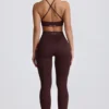 Legging sans coutures Super Sculpt couleur chocolat Legging sans coutures Super Sculpt couleur chocolat