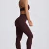 Legging sans coutures Super Sculpt couleur chocolat Legging sans coutures Super Sculpt couleur chocolat