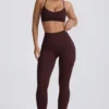 Legging sans coutures Super Sculpt couleur chocolat Legging sans coutures Super Sculpt couleur chocolat