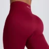 Legging sans coutures Super Sculpt en bordeaux Legging sans coutures Super Sculpt en bordeaux