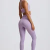 Legging sans coutures Super Sculpt taille haute, couleur lilas pâle Legging sans coutures Super Sculpt taille haute, couleur lilas pâle