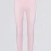 Legging sans coutures taille haute Super Sculpt, couleur rose poudré