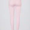 Legging sans coutures taille haute Super Sculpt, couleur rose poudré