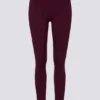 Legging Soft Active à taille en V, couleur bordeaux Legging Soft Active à taille en V, couleur bordeaux