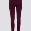 Legging Soft Active à taille en V, couleur bordeaux Legging Soft Active à taille en V, couleur bordeaux