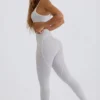Legging Soft Active taille mi-haute en gris Legging Soft Active taille mi-haute en gris