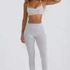 Legging Soft Active taille mi-haute en gris Legging Soft Active taille mi-haute en gris