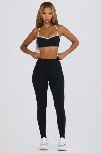 Legging Soft Active à taille mi-haute, noir